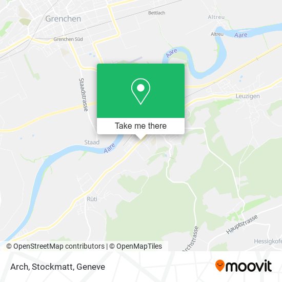 Arch, Stockmatt map