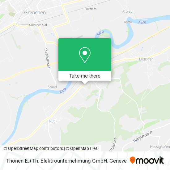 Thönen E.+Th. Elektrounternehmung GmbH map