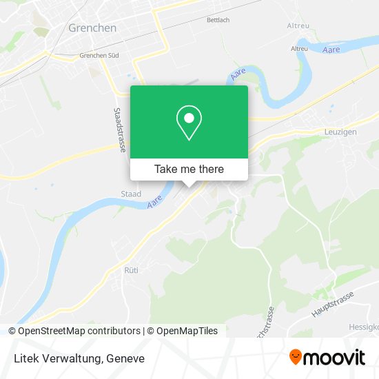 Litek Verwaltung map