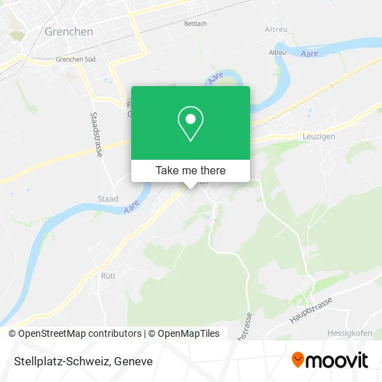 Stellplatz-Schweiz map