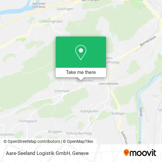 Aare-Seeland Logistik GmbH map