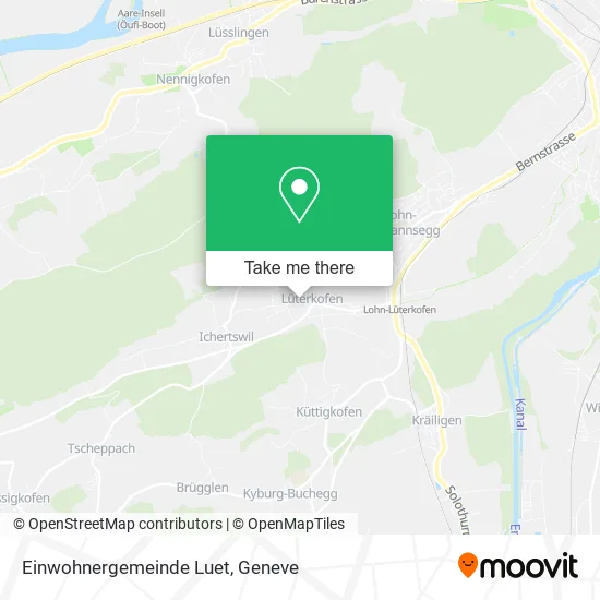 Einwohnergemeinde Luet map