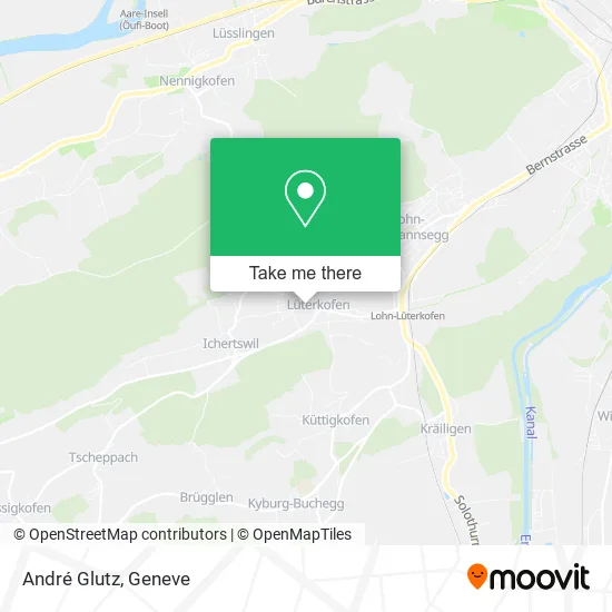 André Glutz map