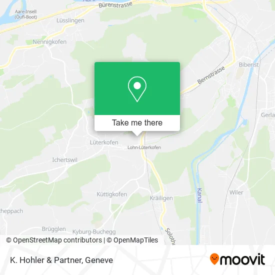 K. Hohler & Partner map