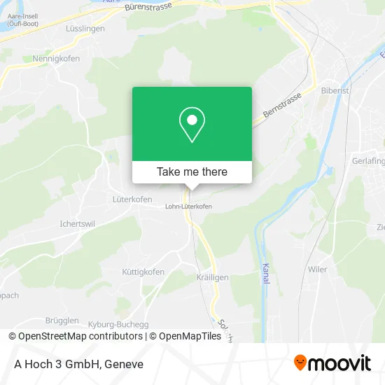 A Hoch 3 GmbH map