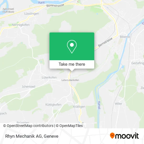Rhyn Mechanik AG map
