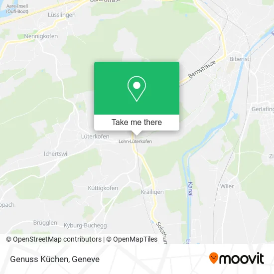 Genuss Küchen map