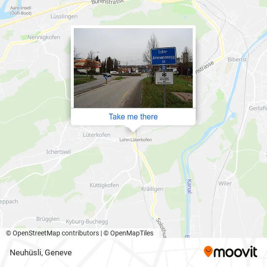 Neuhüsli map