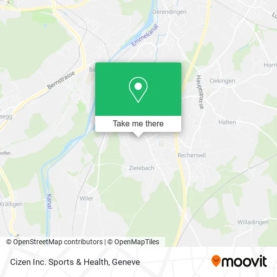Cizen Inc. Sports & Health map