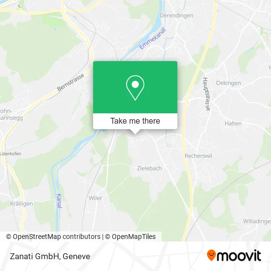 Zanati GmbH map