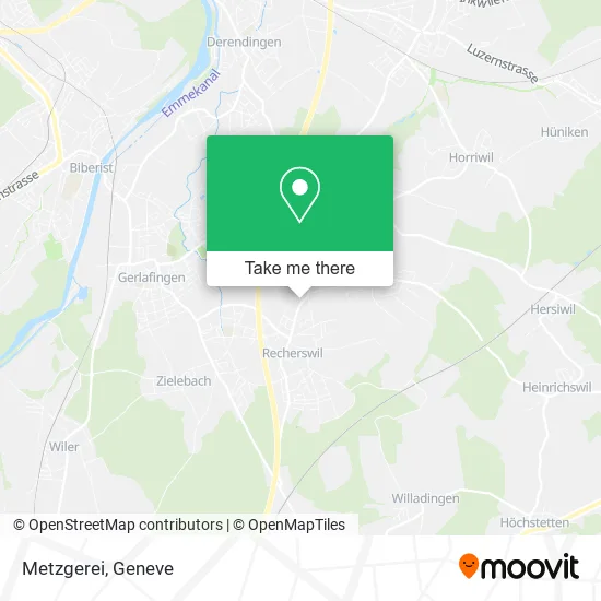 Metzgerei map