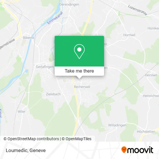 Loumedic map