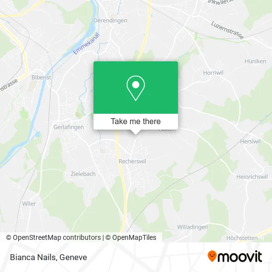 Bianca Nails map