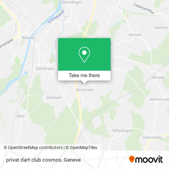 privat dart club cosmos map