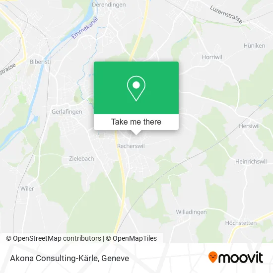 Akona Consulting-Kärle map