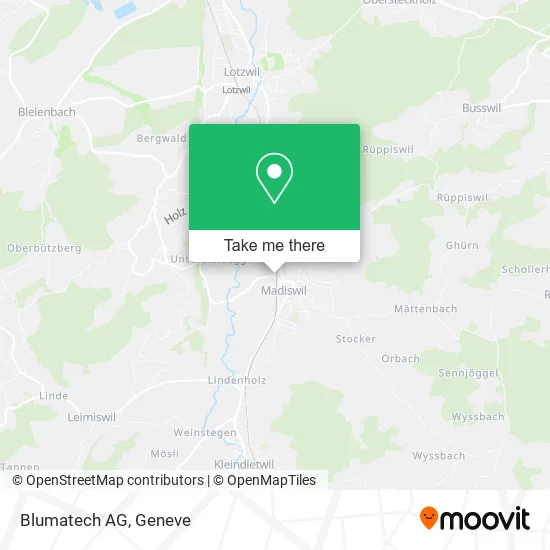 Blumatech AG map