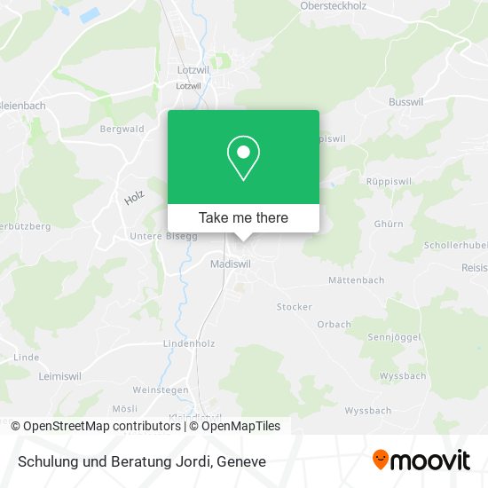 Schulung und Beratung Jordi map