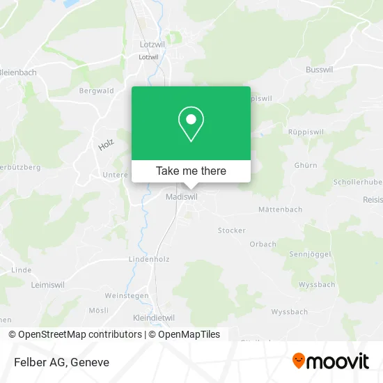 Felber AG map