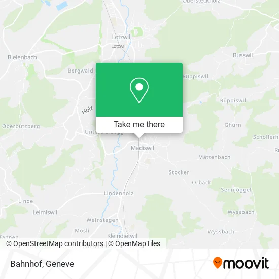 Bahnhof map