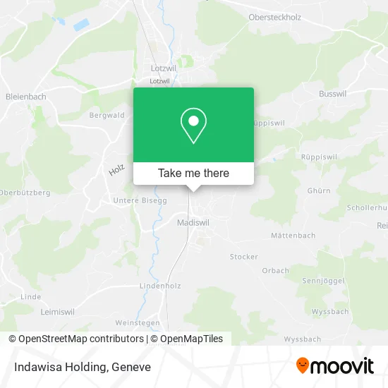 Indawisa Holding map