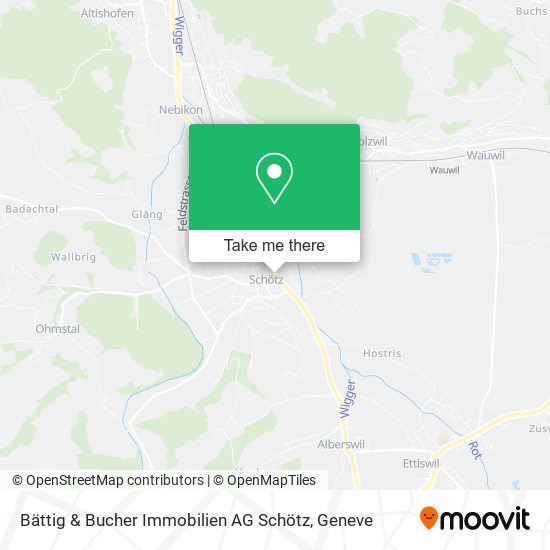 Bättig & Bucher Immobilien AG Schötz map