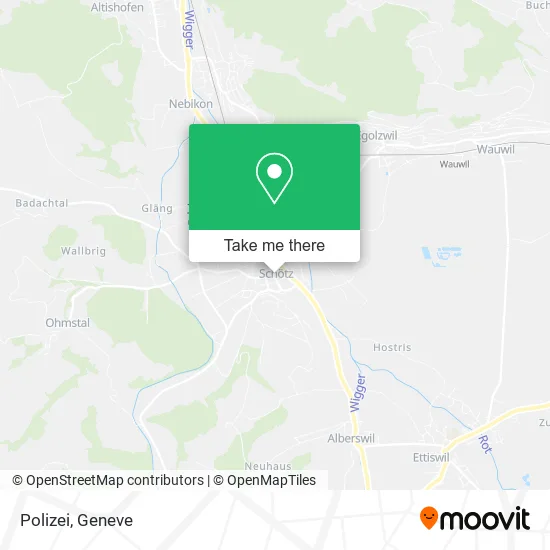 Polizei map