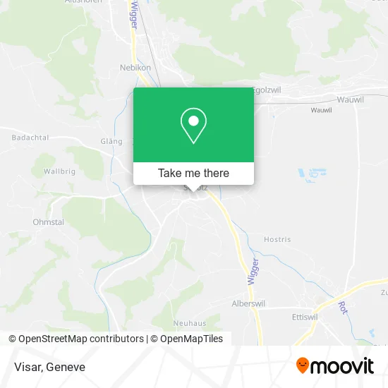 Visar map