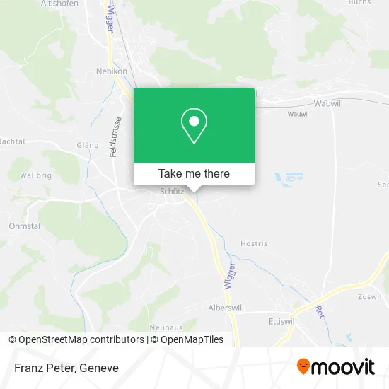 Franz Peter map