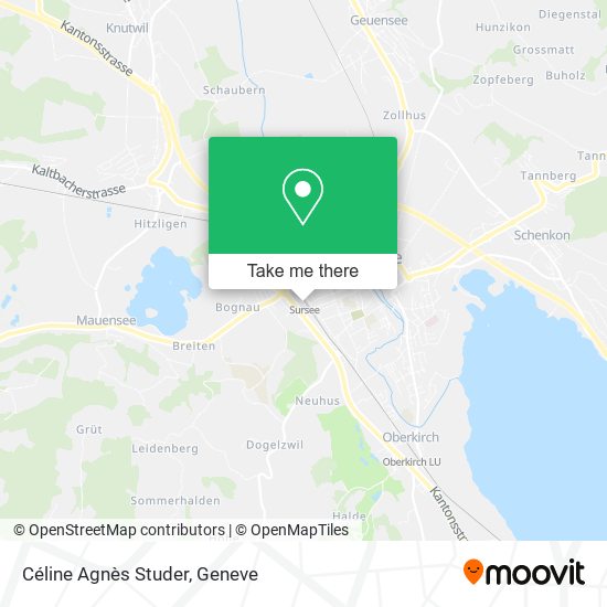 Céline Agnès Studer map