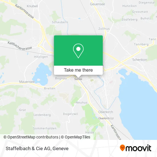 Staffelbach & Cie AG map