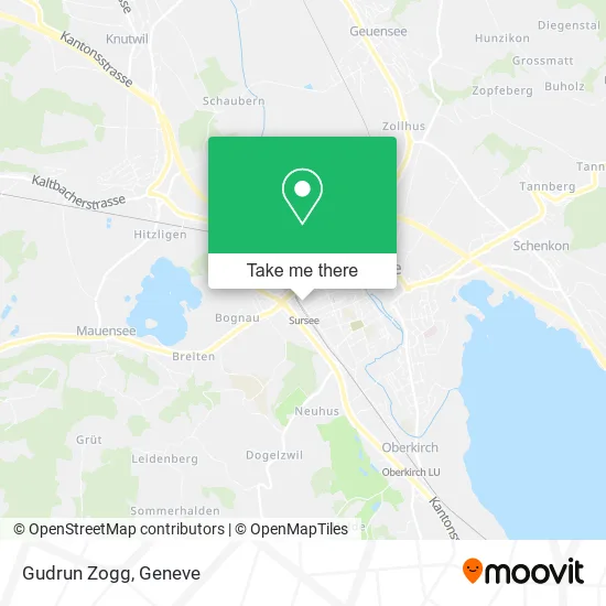 Gudrun Zogg map