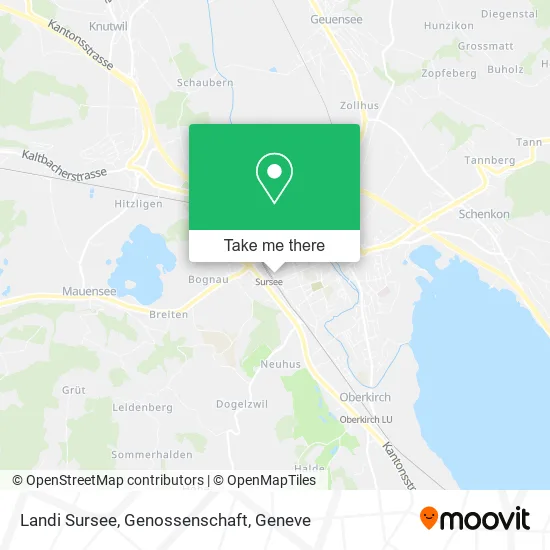 Landi Sursee, Genossenschaft map