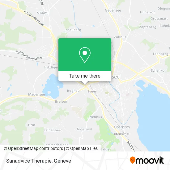 Sanadvice Therapie map