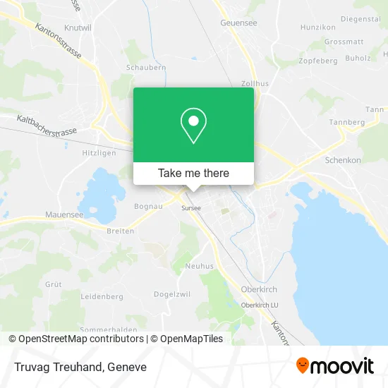 Truvag Treuhand map