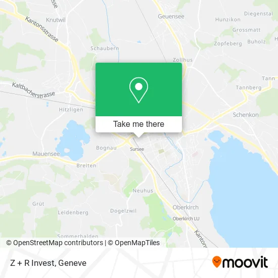 Z + R Invest map