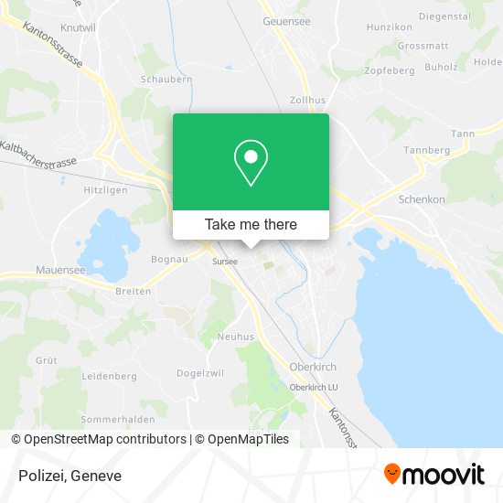 Polizei map
