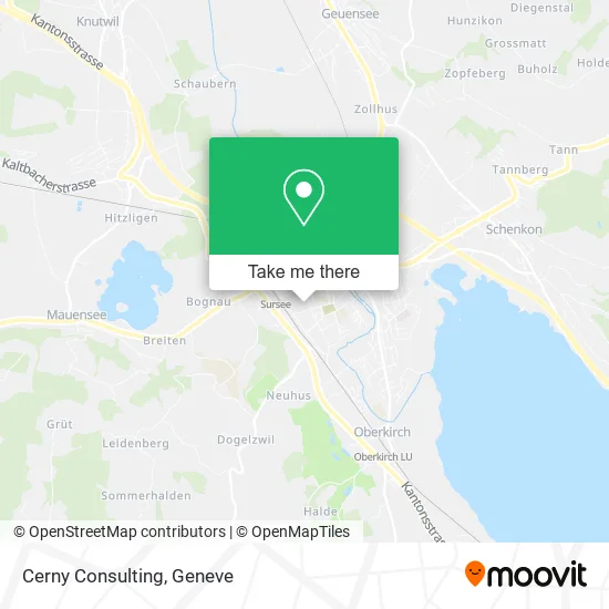 Cerny Consulting map