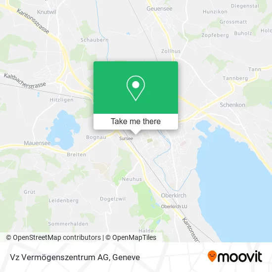 Vz Vermögenszentrum AG map