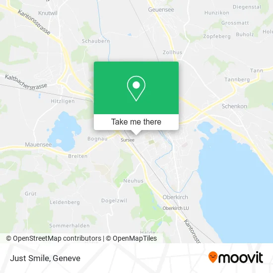 Just Smile map