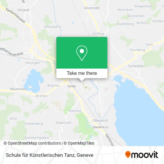 Schule für Künstlerischen Tanz map