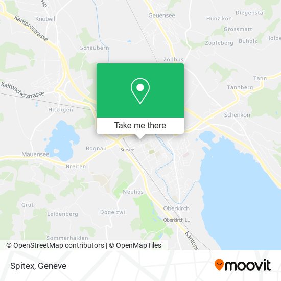 Spitex map