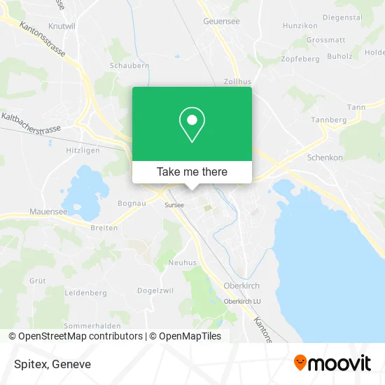Spitex map