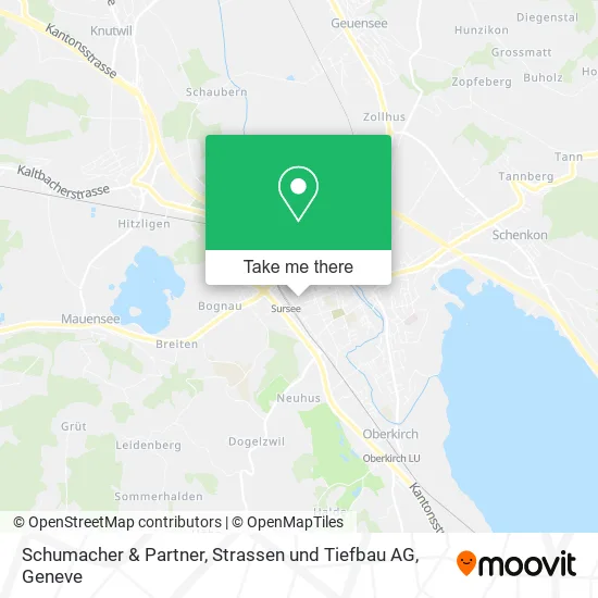 Schumacher & Partner, Strassen und Tiefbau AG map