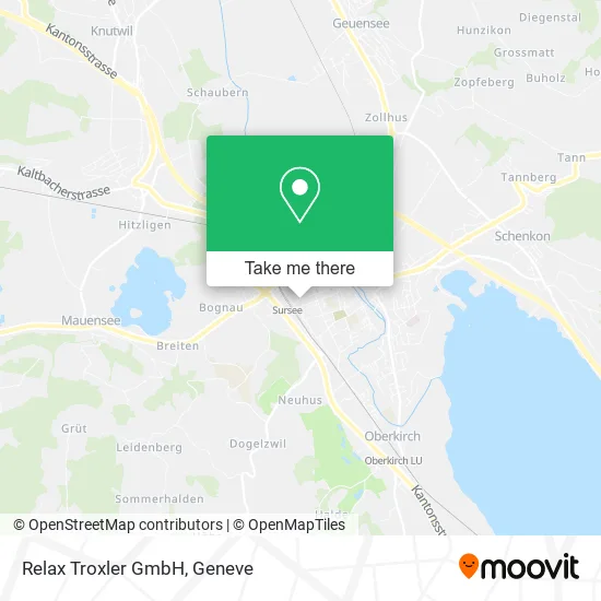 Relax Troxler GmbH map