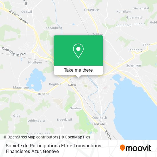 Societe de Participations Et de Transactions Financieres Azur map