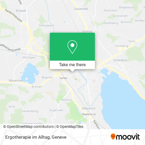 Ergotherapie im Alltag map