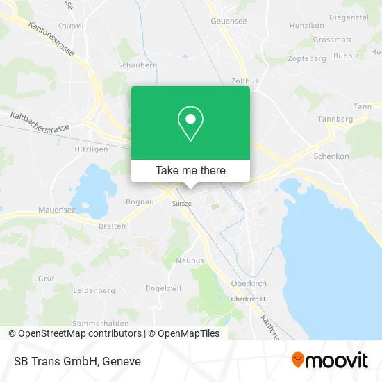SB Trans GmbH map