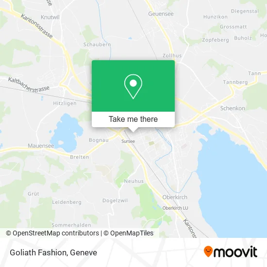 Goliath Fashion map