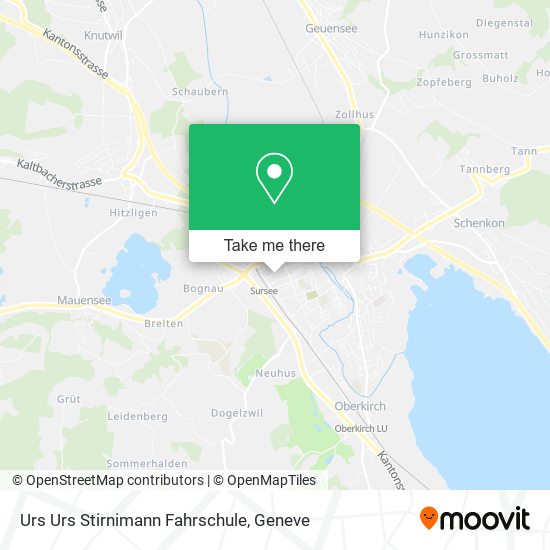 Urs Urs Stirnimann Fahrschule map