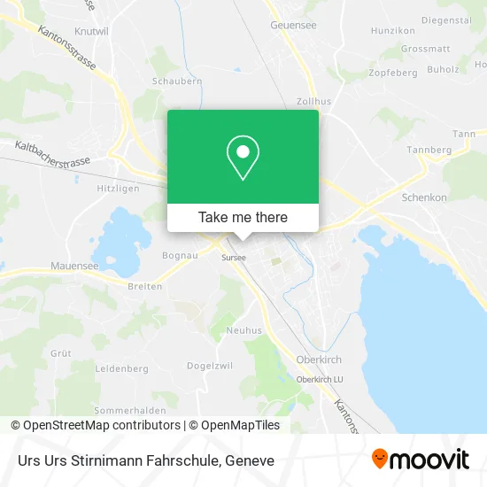 Urs Urs Stirnimann Fahrschule plan